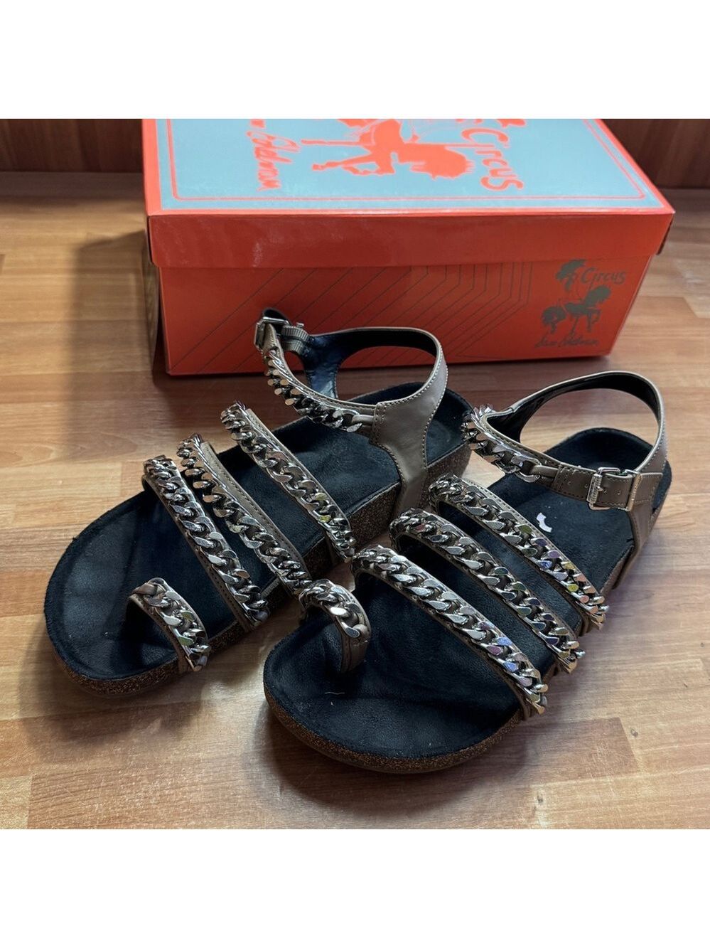 Circus by Sam Edelman sandals Alex sidewalk anfke straps sandals size 8